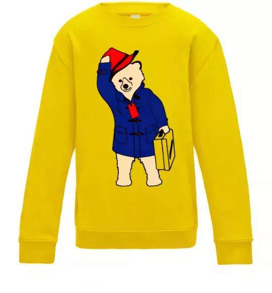 Детский Свитшот Паддінгтон Солнечно желтый фото