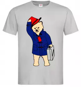 Мужская футболка Паддінгтон Серый фото