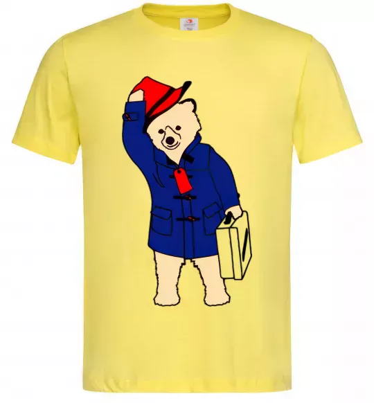 Чоловіча футболка Паддінгтон Лимонний фото