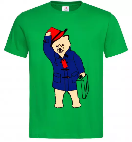 Чоловіча футболка Паддінгтон Зелений фото