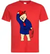 Чоловіча футболка Паддінгтон Червоний Чоловіча футболка Паддінгтон Червоний фото