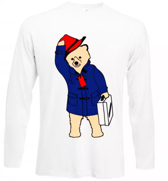 Лонгслив Паддінгтон Белый фото