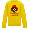 Детский Свитшот Ведмедик Паддінгтон Солнечно желтый Детский Свитшот Ведмедик Паддінгтон Солнечно желтый фото