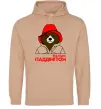 Жіноча толстовка (худі) Ведмедик Паддінгтон Пісочний Жіноча толстовка (худі) Ведмедик Паддінгтон Пісочний фото