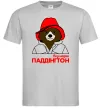 Мужская футболка Ведмедик Паддінгтон Серый фото