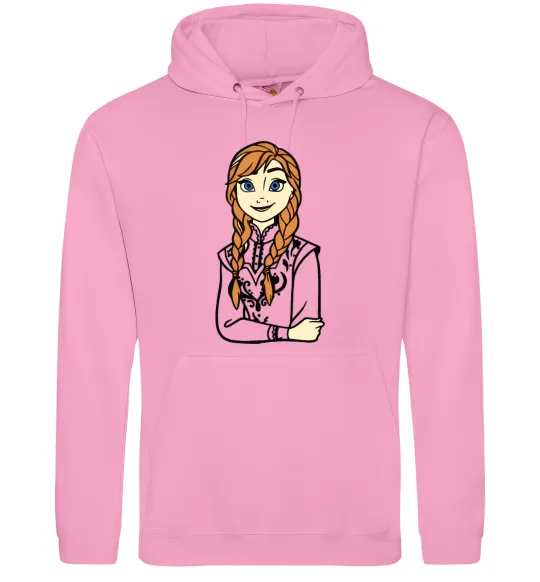 Чоловіча толстовка (худі) Анна Холодне Серце Рожевий фото