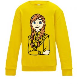 Детский Свитшот Анна Холодне Серце