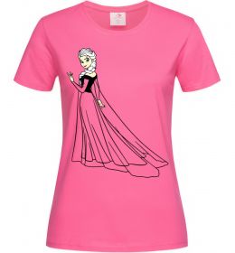 Жіноча футболка Ельза Холодне Серце Жіноча футболка Ельза Холодне Серце