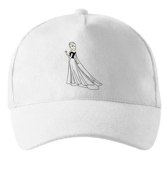 Кепка Ельза Холодне Серце Белый фото