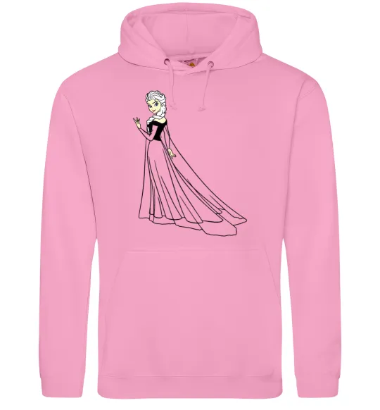 Чоловіча толстовка (худі) Ельза Холодне Серце Рожевий фото