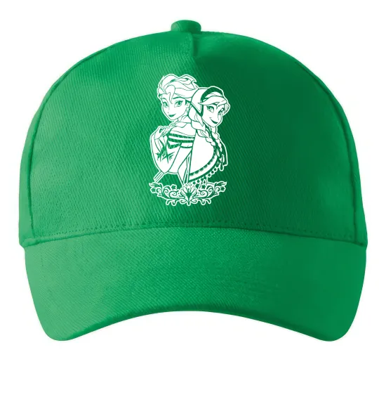 Кепка Анна та Ельза Зелений фото