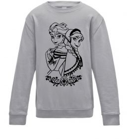 Дитячий світшот Анна та Ельза