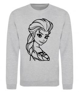 Свитшот Ельза портрет Свитшот Ельза портрет