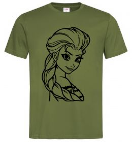Чоловіча футболка Ельза портрет
