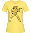 Жіноча футболка Мікеланджело Лимонний фото