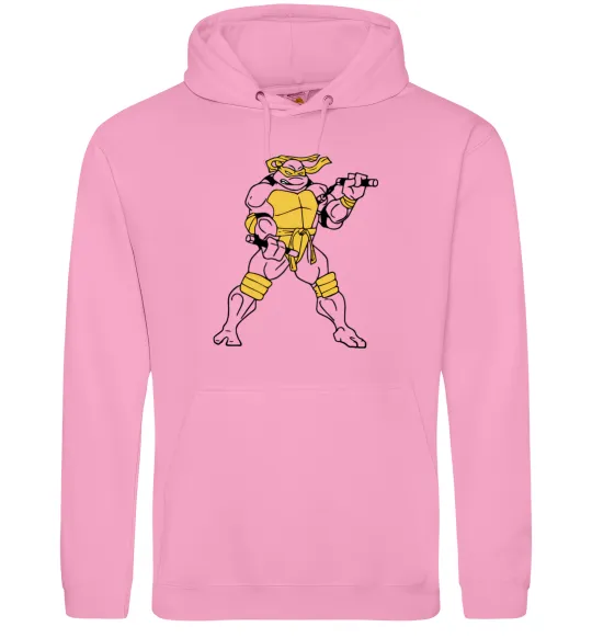 Жіноча толстовка (худі) Мікеланджело Рожевий фото