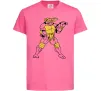 Дитяча футболка Мікеланджело Яскраво-рожевий Дитяча футболка Мікеланджело Яскраво-рожевий фото