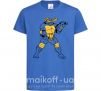 Детская футболка Микеланджело Ярко-синий фото