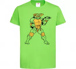 Дитяча футболка Teenage mutant ninja turtles Лимонний фото Дитяча футболка Teenage mutant ninja turtles Лимонний фото