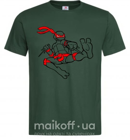 Мужская футболка Рафаель Темно-зеленый фото