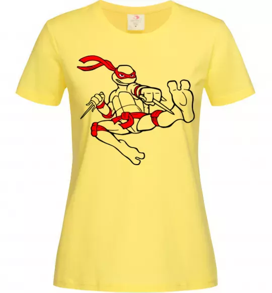 Жіноча футболка Рафаель Лимонний фото