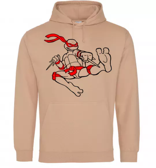 Чоловіча толстовка (худі) Рафаель Пісочний фото