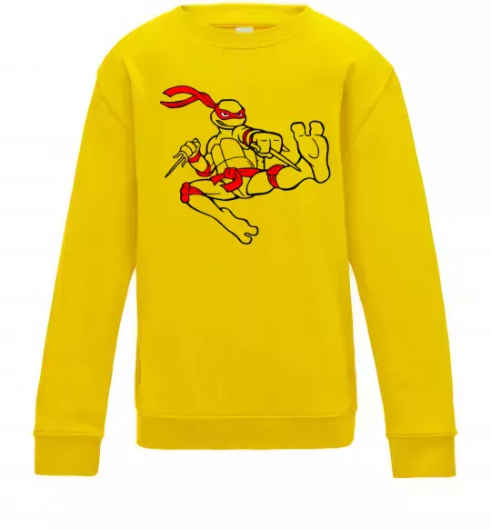 Дитячий світшот Рафаель Сонячно жовтий фото