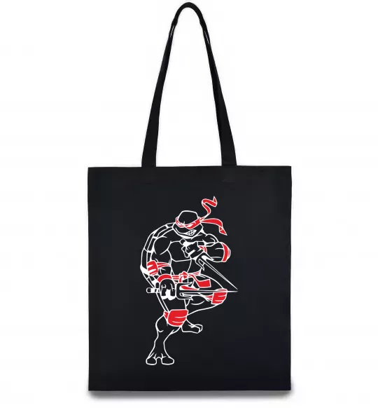 Еко-сумка Рафаель бій Чорний фото