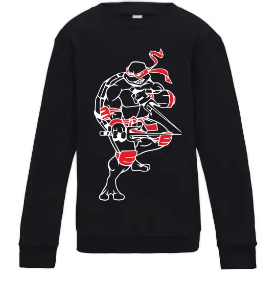 Дитячий світшот Рафаель бій Чорний фото