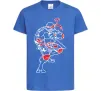 Дитяча футболка Рафаель бій Яскраво-синій фото