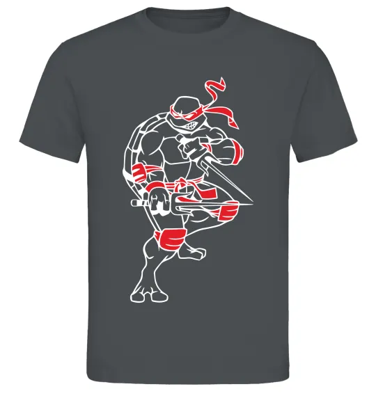 Мужская футболка Рафаель бій Графит фото