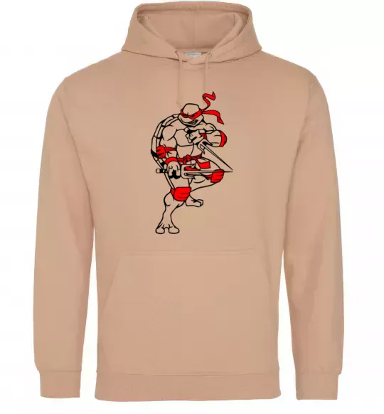 Чоловіча толстовка (худі) Рафаель бій Пісочний фото