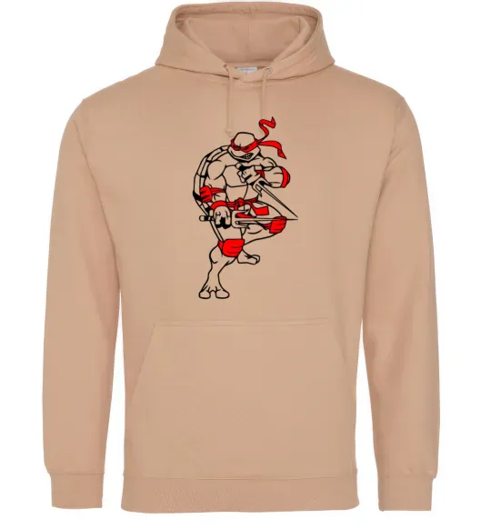 Жіноча толстовка (худі) Рафаель бій Пісочний фото