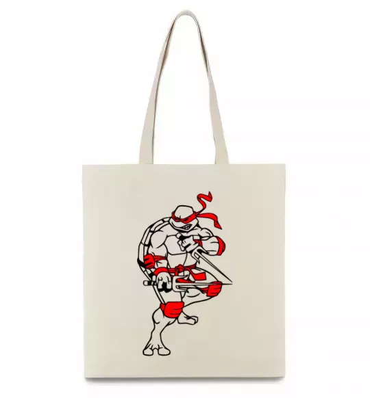 Еко-сумка Рафаель бій Бежевий фото