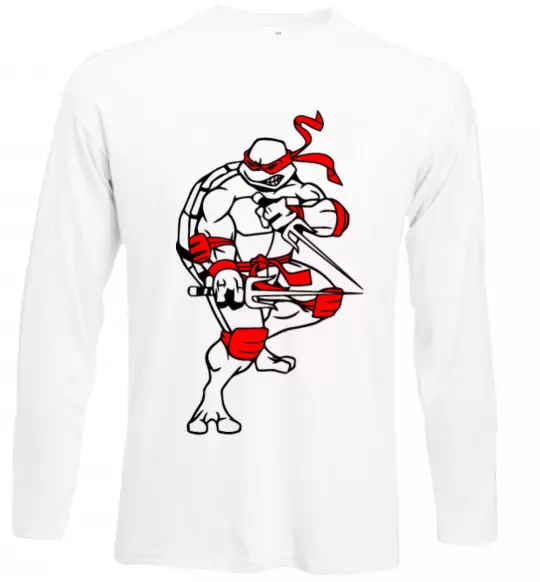 Лонгслів Рафаель бій Білий фото