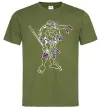 Чоловіча футболка Донателло Оливковий Чоловіча футболка Донателло Оливковий фото