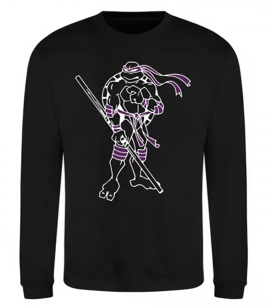 Світшот Донателло Чорний фото