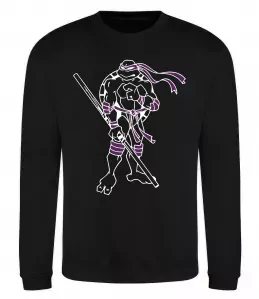 Свитшот Донателло Черный фото