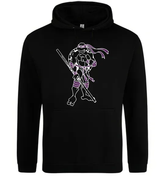 Жіноча толстовка (худі) Донателло Чорний фото