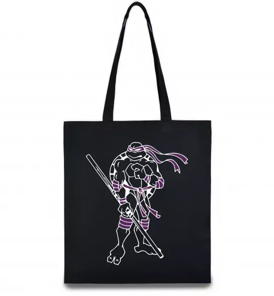 Еко-сумка Донателло Чорний фото