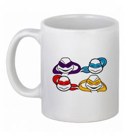 Чашка керамическая Всі черепашки