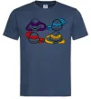 Мужская футболка Всі черепашки Темно-синий фото