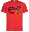 Мужская футболка Всі черепашки Красный фото