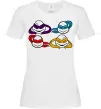 Жіноча футболка Всі черепашки Білий Жіноча футболка Всі черепашки Білий фото