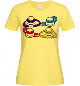 Жіноча футболка Мікеланджело Блакитний фото