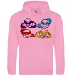 Жіноча толстовка (худі) Всі черепашки Рожевий фото