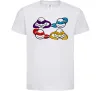 Дитяча футболка Всі черепашки Білий Дитяча футболка Всі черепашки Білий фото