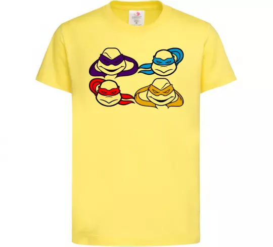 Дитяча футболка Всі черепашки Лимонний фото