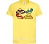 Детская футболка Все черепашки Лимонный фото