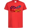 Дитяча футболка Всі черепашки Червоний Дитяча футболка Всі черепашки Червоний фото